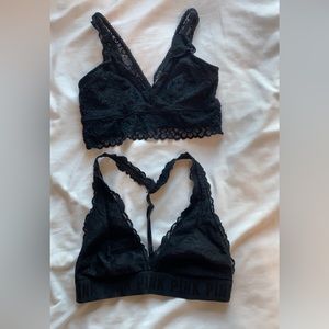 SO Black Brallette: $5
PINK Black Bralette: $10